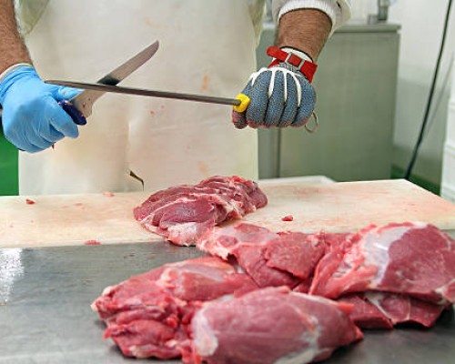 Negócio de processamento de carne